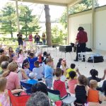 Captain silly entertaining children