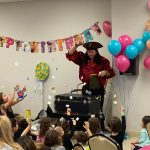 KIDS WILL BE WITH Captain silly entertaining children