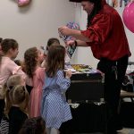 Captain silly entertaining children