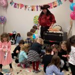 IS BECAUSE Captain silly entertaining children